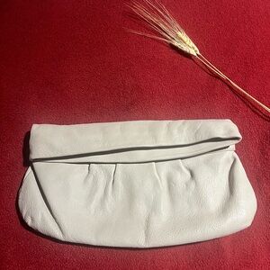 Banana Republic Soft Cream Clutch